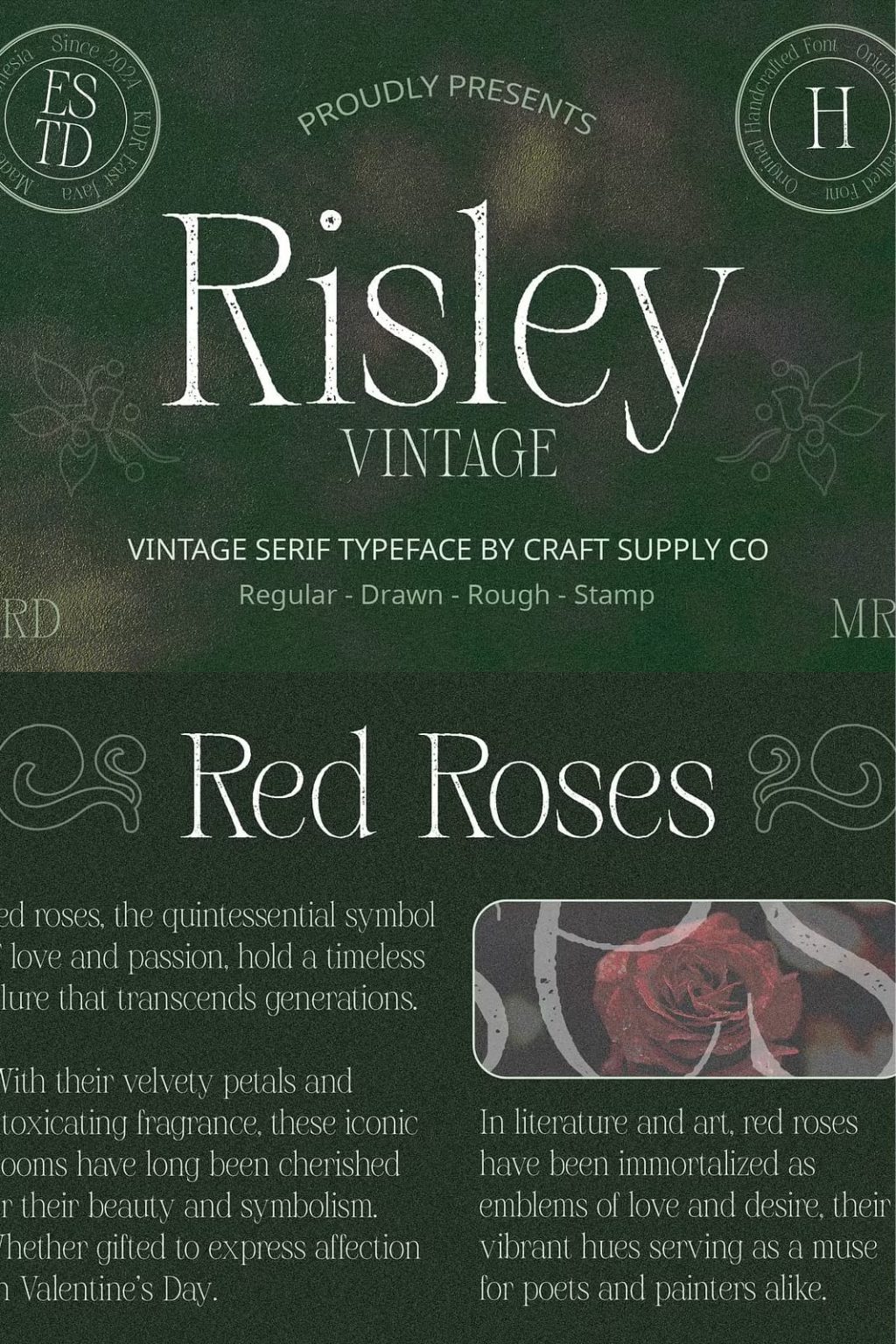 Risley Vintage - Leasted - Graphics Template Resources