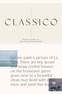 Classico - Serif Font - Leasted - Graphics Template Resources