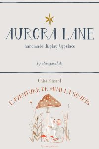 AURORA LANE - display typeface - Leasted - Graphics Template Resources