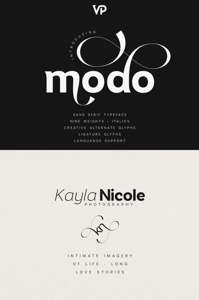 Modo – Modern Sans Serif Typeface - Leasted - Graphics Template Resources