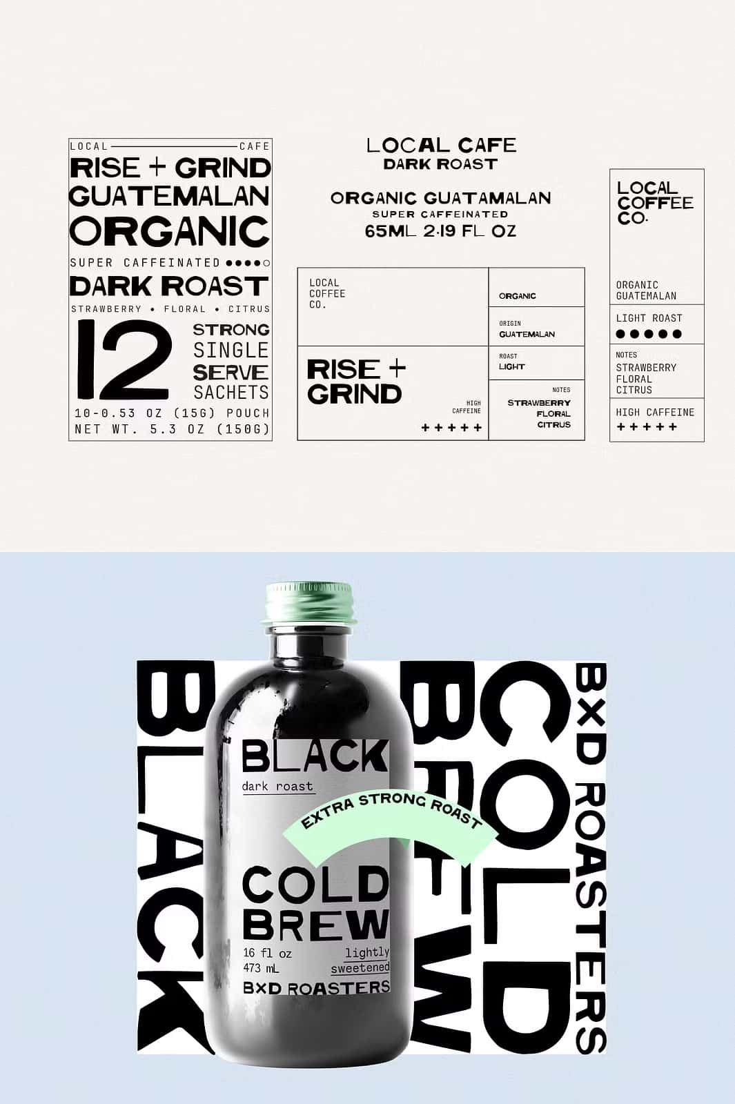 Typeface Kit DRIPHAUS Typeface + Label Kit - Leasted - Graphics Template Resources